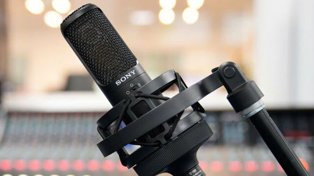 Recording with SONY C100 Hi-Rez microphones